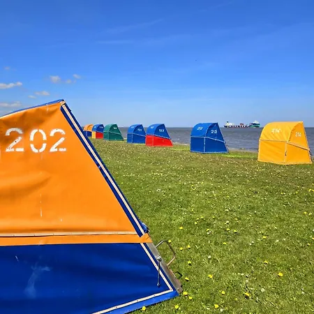 펜션 Kinderfreundliches 5 Personen Wellnessferienhaus Treibholz Mit Zwei Duschen Und Toiletten, Sauna, Whirlpool, Kaminofen, Wintergarten Und Kanu In 오텐도르프
