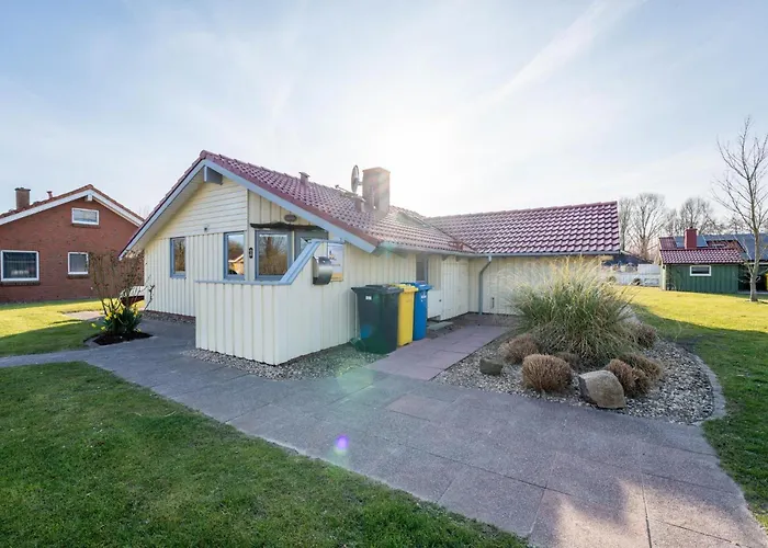 Kinderfreundliches 5 Personen Wellnessferienhaus Treibholz Mit Zwei Duschen Und Toiletten, Sauna, Whirlpool, Kaminofen, Wintergarten Und Kanu In Σπίτι διακοπών *